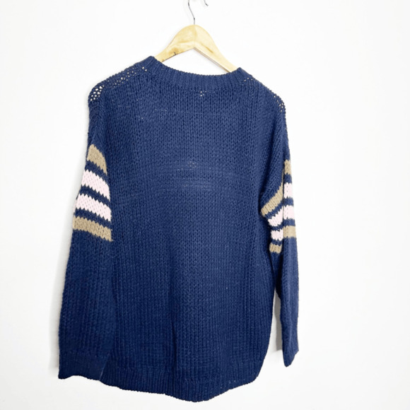 XiRENA Whistler Apres Ski Sweater womens XS Navy Alpaca pullover crewneck - Picture 4 of 6